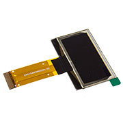 UG-2864KSYMG01, OLED дисплей 128х64 желтый (=MI12864FO) 3В SSD1309 8бит,SPI,I2C