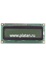 WH1601A-YYH-CT(K), ЖКИ 16х1, англо-русский