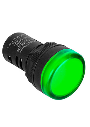 593071, Индикатор ND16-22DS/4 зеленый АС230В