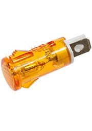 MDX-11A-Y, индикаторная лампа желтая 10мм, 220В