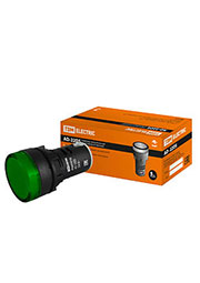 SQ0702-0007, AD-22DS лампа светодиодная d22мм зеленая 24В AC DC