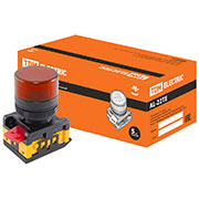 SQ0702-0010, AL-22TE, лампа сигнальная d22мм красная неоновая 230В