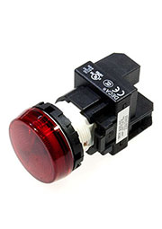 A20P-1EQM3R, контрольная лампа красная 30мм