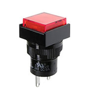 D16PLS1-000KR, индикатор светодиодный красный 24В