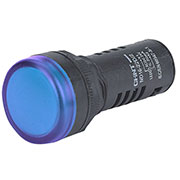 593074, Индикатор ND16-22D/2 синий AC/DC230В