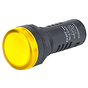 828020, Индикатор ND16-22D/2C желтый, встр. резистор, IP65 АС/DC230В