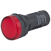 828067, Индикатор ND16-22D/4C красный, встр. конденсатор, IP65 АС230В