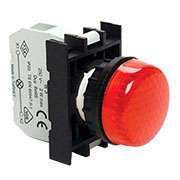 B030XK, Арматура сигнальная красная для неоновой лампы (без лампы)