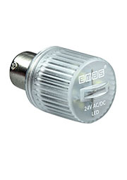 IKML024B, Светодиод LED 24VAC/DC  белый