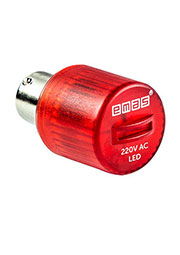 IKML220K, Светодиод LED 220VAC красный