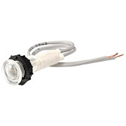 S100LB2, Арматура сигнальная белая10мм с силиконовым проводом 24 В