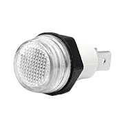 S140NB1, Сигнальная арматура 14мм белая с лампой 12В