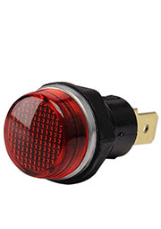 S140NK1, Сигнальная арматура 14мм красная с лампой 12В