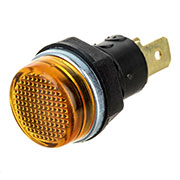 S140NS2, Сигнальная арматура 14мм желтая с лампой 24В