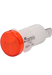S145NK, Сигнальная арматура 14мм красная с лампой 220В