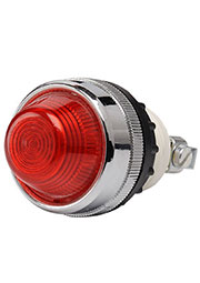 S220NK, Арматура сигнальная красная 22мм с конической линзой