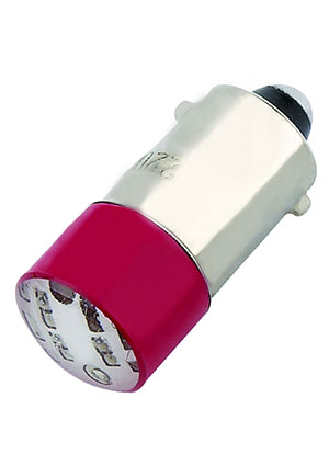 576951, Лампа BA9s для NP2 красная светодиодная матрица AC/DC 110В