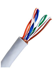 SFTP4-ST, LAN кабель витая пара Cat.5E,8пров. многож.24AWG,в 2-х экрана