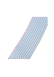 FRC-10-30, кабель плоский шлейф шаг 1.27мм, 10 жил 7х0.127мм