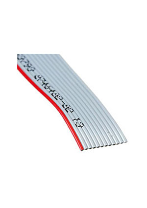 3-971111-6, плоский кабель 15 жил серый