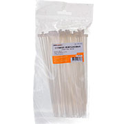 57-0150, Хомут-стяжка кабельная нейлоновая  150 x2,5мм, белая       упаковка 100 шт.