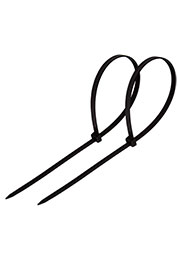 57-0151, Хомут кабельный 2.5х150 нейл. черн. (уп.100шт) PROCONNECT 57-0151