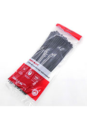 Стяжка 2.5*200 черная (100 шт), 07-0201-4