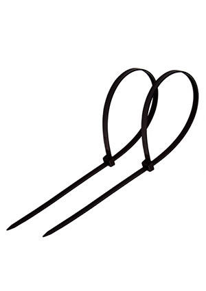 57-0151, Хомут-стяжка кабельная нейлоновая  150 x2,5мм, черная     упаковка 100 шт.