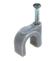 NC-3N, скоба с гвоздем для кабеля 10мм