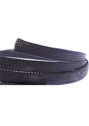 WPET-25, гибкая расширяемая оплетка, 9-30мм черная,1м