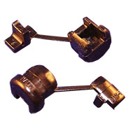 3W-1, Фиксатор кабеля проходной плоский 18AWG, черный 11*9.9мм