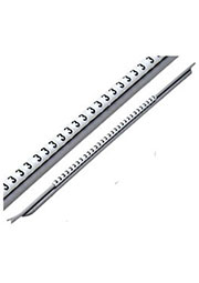 STD02W-3, марк.кольцо "3"д/каб. 1.4-1.8мм белое