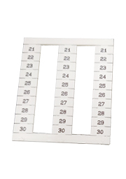 DO10/5 (21-30) вертикальная, 504902 Вертикальная маркировка (21-30)