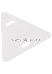 07-6236, Бирка кабельная "У-136 (Треугольник)" 100шт