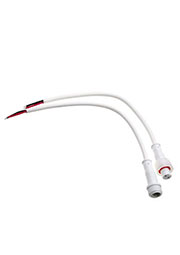11-9320, соединительный кабель (2pin) герметичный (IP67) 2х0.35мм2 белый
