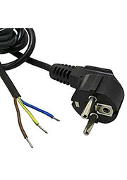 SCZ УГЛ. Б/РОЗ.  3М.   3Х0.75, CEE7/7 angle -