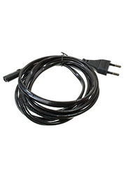 11-1101-B, кабель питания 2x0.75мм2 разъем C7 1.8м черный