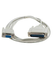 XYC029 1.8 M, Кабель интерфейсный DB9F-DB25M 1.8 м