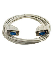 XYC039 3 M, Кабель нуль-модемный DB9F-DB9F  3.0м литой разъем