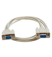 XYC039 1.8 M, Кабель нуль-модемный DB9F-DB9F  1.8м литой разъем