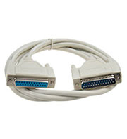 XYC007 1.8 M, Кабель интерфейсный DB25F-DB25M pin-to-pin 1.8м