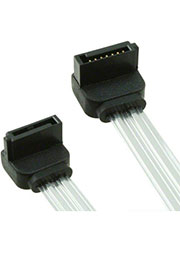 5602-33-0142A-900, SATA угл-угл. твинаксиальный кабель 0.9м