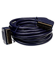 411-075, Scart- Scart 21pin, PROF 5.0м