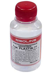 PLASTIK 71 100ML, акриловый лак для печатных плат 86г