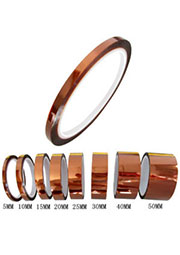 HTPT-10, термоскотч коричневый 240С 10мм 33м полиимидный