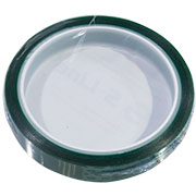 NKS-1425PTS-G-15, 15мм 33м термостойкая ПЭТ клейкая лента зеленая