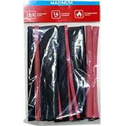 Набор термоусадочных трубок MAXIMUM 2:1, (набор 14 шт.)