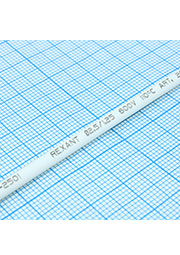 Трубка термоусадочная 2,5/1,25 белая, 20-2501