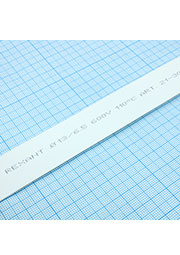 Трубка термоусадочная 13,0/6,5 белая, 21-3001