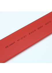 Трубка термоусадочная 22,0/11,0 красная, 22-2004